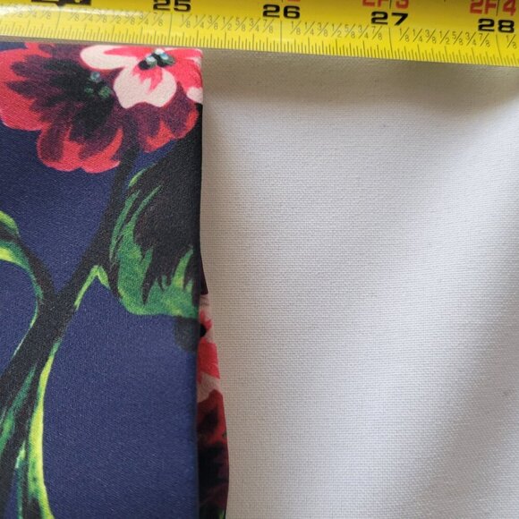 Eloquii Blue Floral Women’s Crepe Blazer (Size:16) - Picture 14 of 16